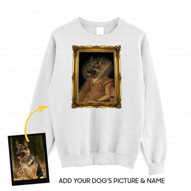 Personalized Dog Gift Idea - Royal Dog's Portrait 41 For Dog Lovers - Standard Crew Neck Sweatshirt